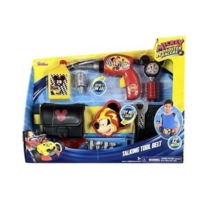 Mickey and the Roadster Racers Talking Tool Belt Set Disney Junior Just Play NEW